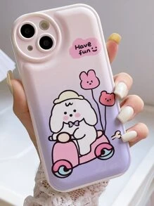 Cartoon Graphic Phone Case - Multicolor - View 2