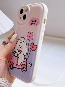 Cartoon Graphic Phone Case - Multicolor - View 3