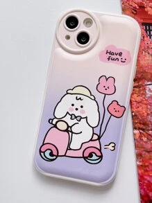 Cartoon Graphic Phone Case - Multicolor - View 5
