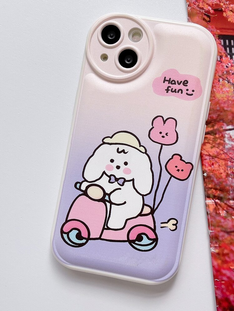 Cartoon Graphic Phone Case - Multicolor - View 5