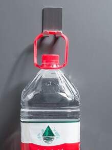 1pc Stainless Steel Wall Hook - Grey - View 3