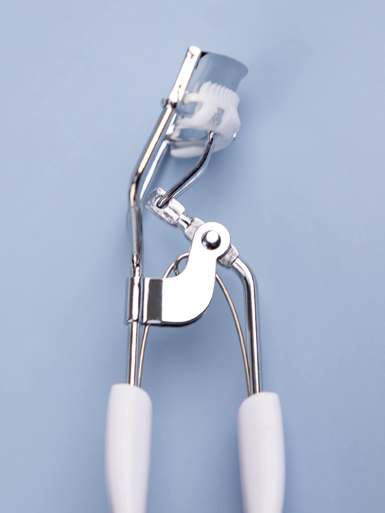 RANCAI 1 pieza Rizador de pestañas, rizador de pestañas profesional resistente y duradero, herramienta de belleza para rizar pestañas para mujeres, bonita y profesional, herramienta para los ojos, maquillaje, barato, decoración de habitación, tocador, viaje, dormitorio, accesorios de maquillaje, rizador de pestañas, barato, rellenos de calcetines, maquillaje, herramientas de maquillaje, cosas baratas, regalos, regalos para mujeres, regalos de Navidad, sorteos, viaje, cosas baratas, artículos esenciales de viaje - Blanco - Añade 4