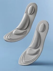 Phụ kiện giày Nữ màu trơn - Xám - Xem 1