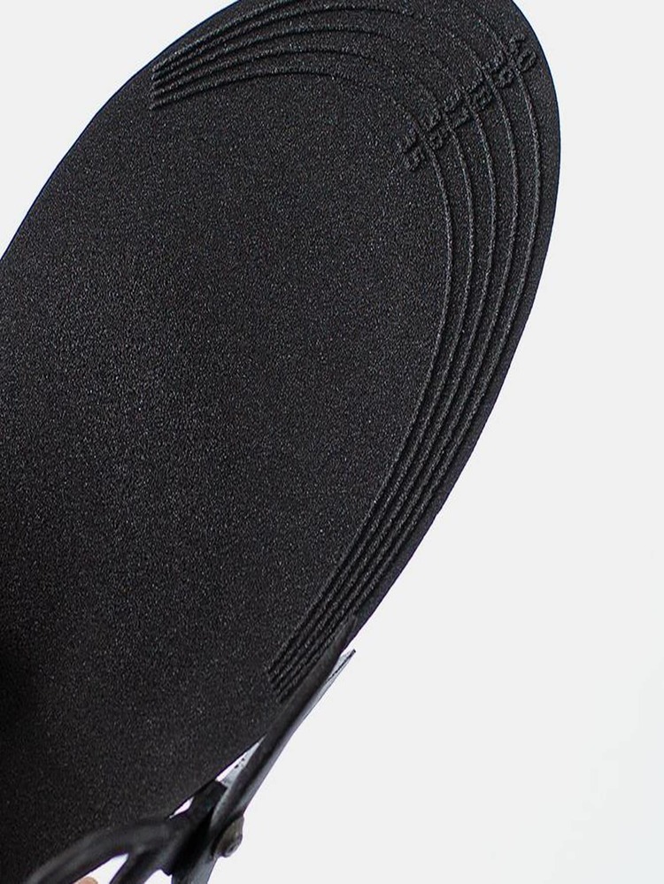 Phụ kiện giày Nữ màu trơn - Xám - Xem 2