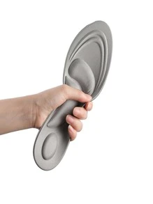 Phụ kiện giày Nữ màu trơn - Xám - Xem 3