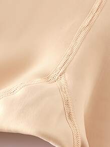 2pairs Toddler Girls Solid Plush Lined Thermal Tights - Apricot - View 4