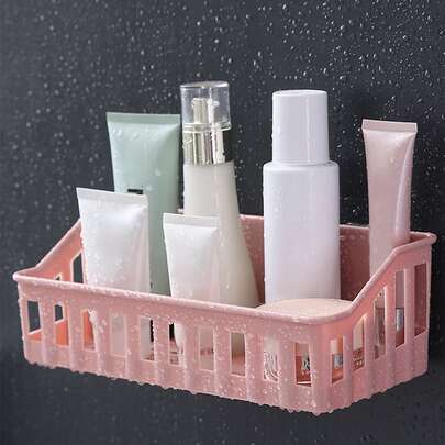 1pc Wall Mounted Storage Rack