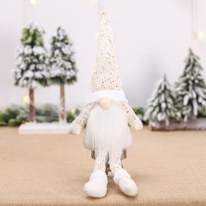 1pc Sequin Decor Gonk Decoration