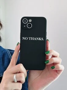 Hộp đựng điện thoại hình chữ cái - Đen và trắng - Xem 2