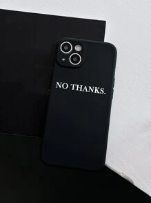 Hộp đựng điện thoại hình chữ cái - Đen và trắng - Xem 3