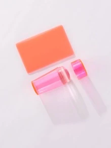 1入組美甲印章 - 粉色 - 查看 2