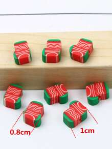 50pcs Christmas Sock Design DIY Bead - Multicolor - View 3