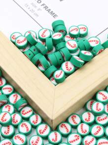 50pcs Christmas Crutch Pattern DIY Bead - Multicolor - View 2