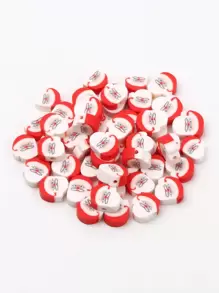 50pcs Christmas Figure Design DIY Bead - Multicolor - View 1