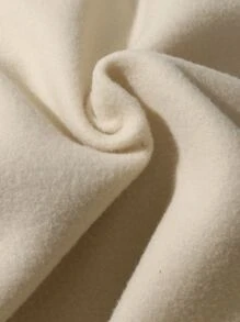 Manfinity Hypemode Loose-Fit Men's Thermal Lined Sweatshirt With Cartoon And Letter Print - Apricot - View 4