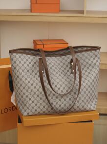 SHIMEINI 1 chiếc túi tote thời trang châu Âu & Mỹ mới năm 2026, túi du lịch dung tích lớn, túi mua sắm, phù hợp cho phụ nữ sử dụng hàng ngày, đi làm, đi học, du lịch nghỉ mát, ngày lễ, hẹn hò, làm quà tặng. - Nhiều màu - Xem 6