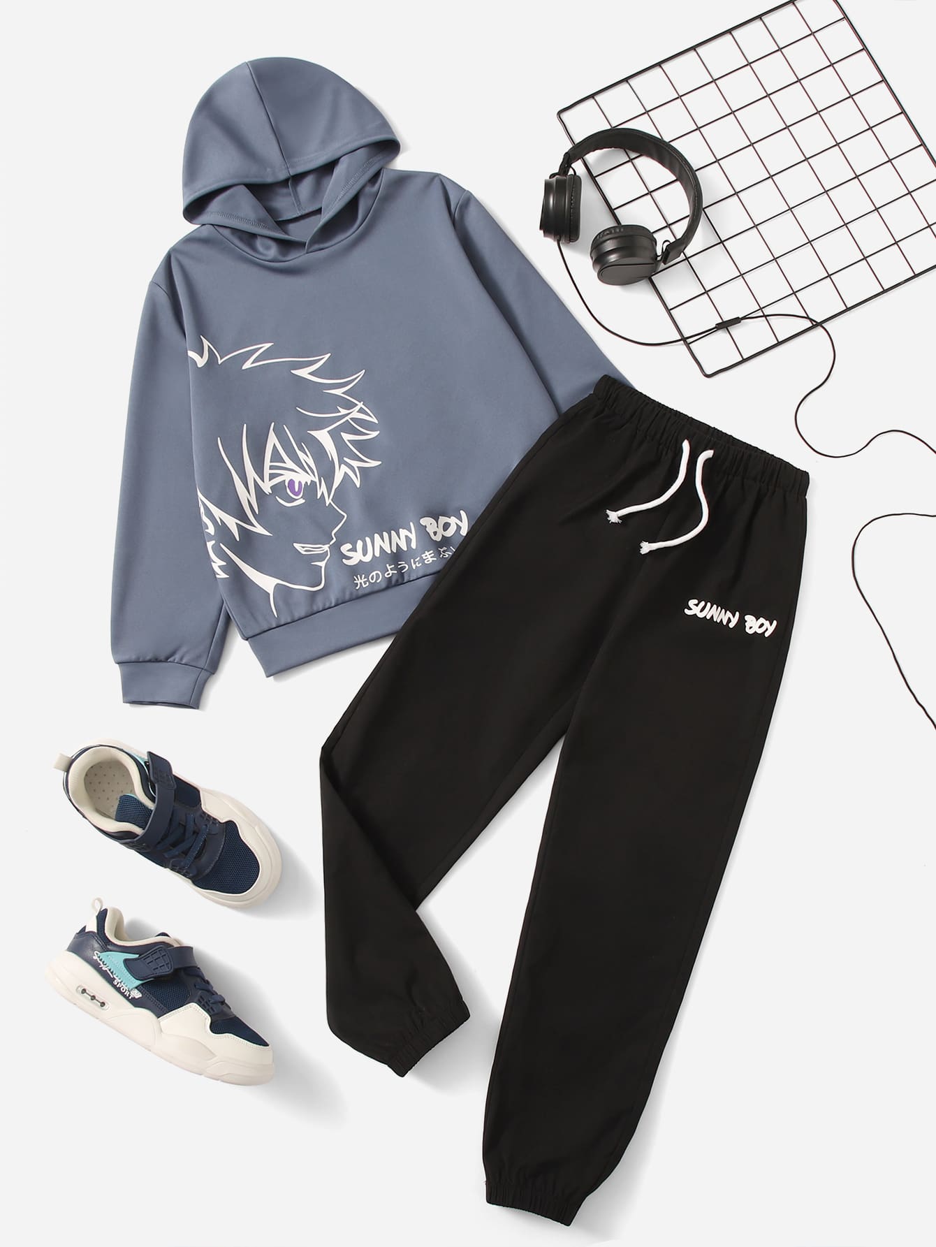 Survêtement Anime Demon Hunters Unisexe - Sweat à Capuche Et Pantalon, 13 Couleurs, Style Saja Boys
