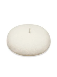 LEAJOURNO. 1 chiếc mũ beret len nữ, kiểu dáng cổ điển, thời trang và thanh lịch, mũ beret đen unisex. - trắng - Xem 8
