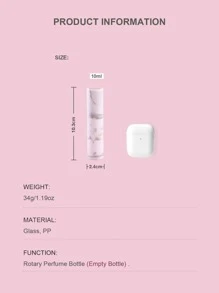 1入組10毫升空香水噴霧瓶 - 彩色 - 查看 3