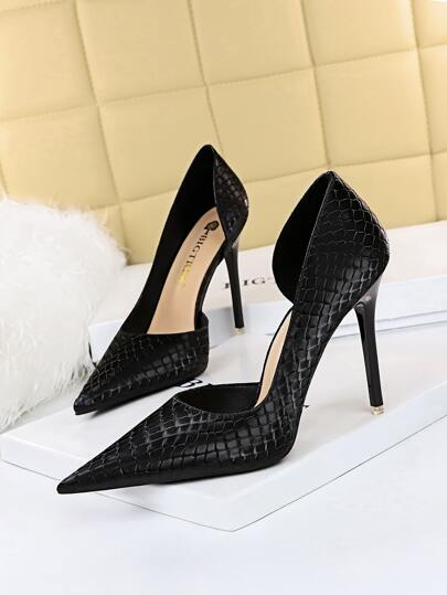 Fall/Winter 2025 Bow Decor Point Toe Chunky Heeled Ankle Strap Pumps, Match White/Black Dress Dresses,Champagne Colored Party Rhinestone, Bow Tie Solid Color Ankle Strap Women's High-Heeled Shoes