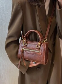 Túi đeo chéo Nữ - Cà phê nâu - Xem 2