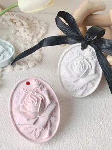 1pc Rose Design DIY Silicone Mold - Pink - View 5