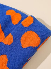 Men Graphic Cuff Beanie - Multicolor - View 3