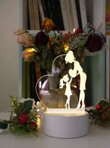 Luz decorativa con diseño de 3d figura - Amarillo - Ver 2