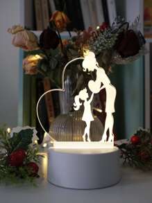 Luz decorativa con diseño de 3d figura - Amarillo - Ver 5