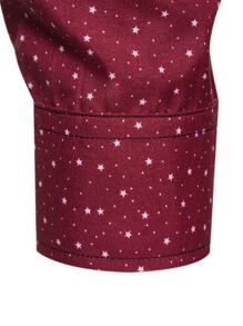 Manfinity Homme 男士星星和波點圖案襯衫