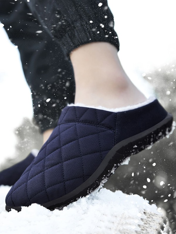 Männer Schlafzimmer-Pantoffeln mit Thermal Futter