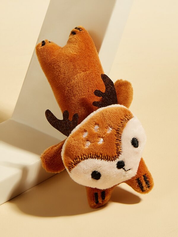 Cartoon Elk Design Pet Plush Toy SHEIN USA