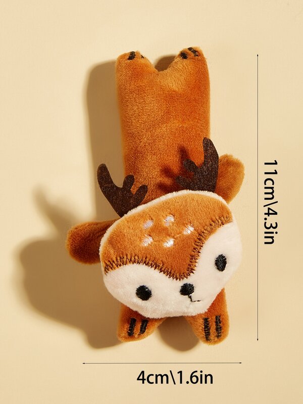 Cartoon Elk Design Pet Plush Toy SHEIN USA