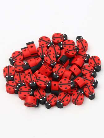 50入組瓢蟲設計釘珠