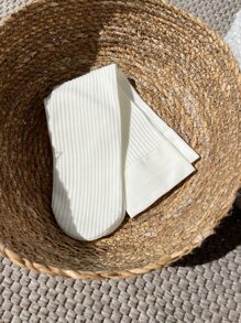 DAZY 1 đôi tất đồng màu - Màu be - Xem 7