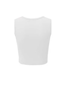 SHEIN ICON Top tank 90s con estampado de figura - Blanco - Ver 2