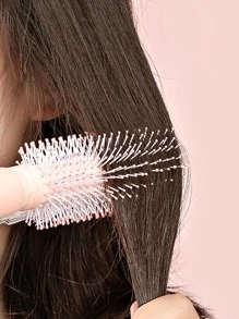 50 件网状梳清洁工具，白色尼龙网用于气垫梳气囊梳头发清洁，清洁用品发刷、发刷、梳子、美发工具、理发沙龙美容旅行必需品的美发产品和配件、返校、旅行度假必需品、女士发饰、刷子、发刷、边缘刷、刷头发、发梳、梳头发、顺发刷、球刷、迷你发刷、发刷套装、木梳、发刷、刷子、梳子、光滑后刷、发刷、边缘刷、刷头发、发梳、发刷套装、梳头发、迷你发刷、顺发刷、发刷、头发、配件、美发产品、美发工具、美发用品、护发、卷发刷、理发师、理发配件、美发设备、旅行必需品、旅行必需品、发型、美发 - 白色 - 查看 5