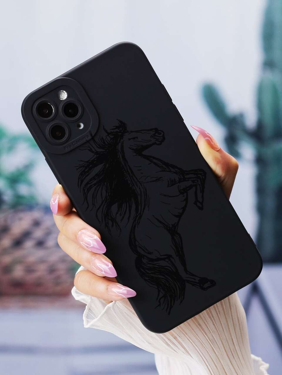 Horse Print Phone Case Compatible With IPhone 11,IPhone 13,IPhone 14 Pro Max