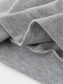 Toddler Girls Cat Print Sweatshirt - Grey - View 3