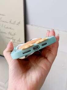 Compatible With IPhone Wavy Frog Pattern Anti-Shock Creative Phone Case - Multicolor - View 2