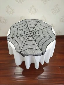 Mantel Halloween telaraña - Negro - Ver 7