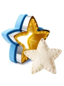 1pc Star Design Random Color Cookie Cutter - Multicolor - View 4