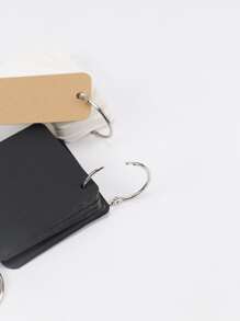 10pcs Metal Binder Rings With Clasp, For Scrapbook, Book, Diy Crafts - Silver - View 4