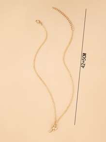 聖誕拐杖吊墜項鏈