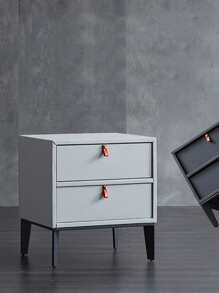 1入組鐵桌腿支架 - 黑色 - 查看 1