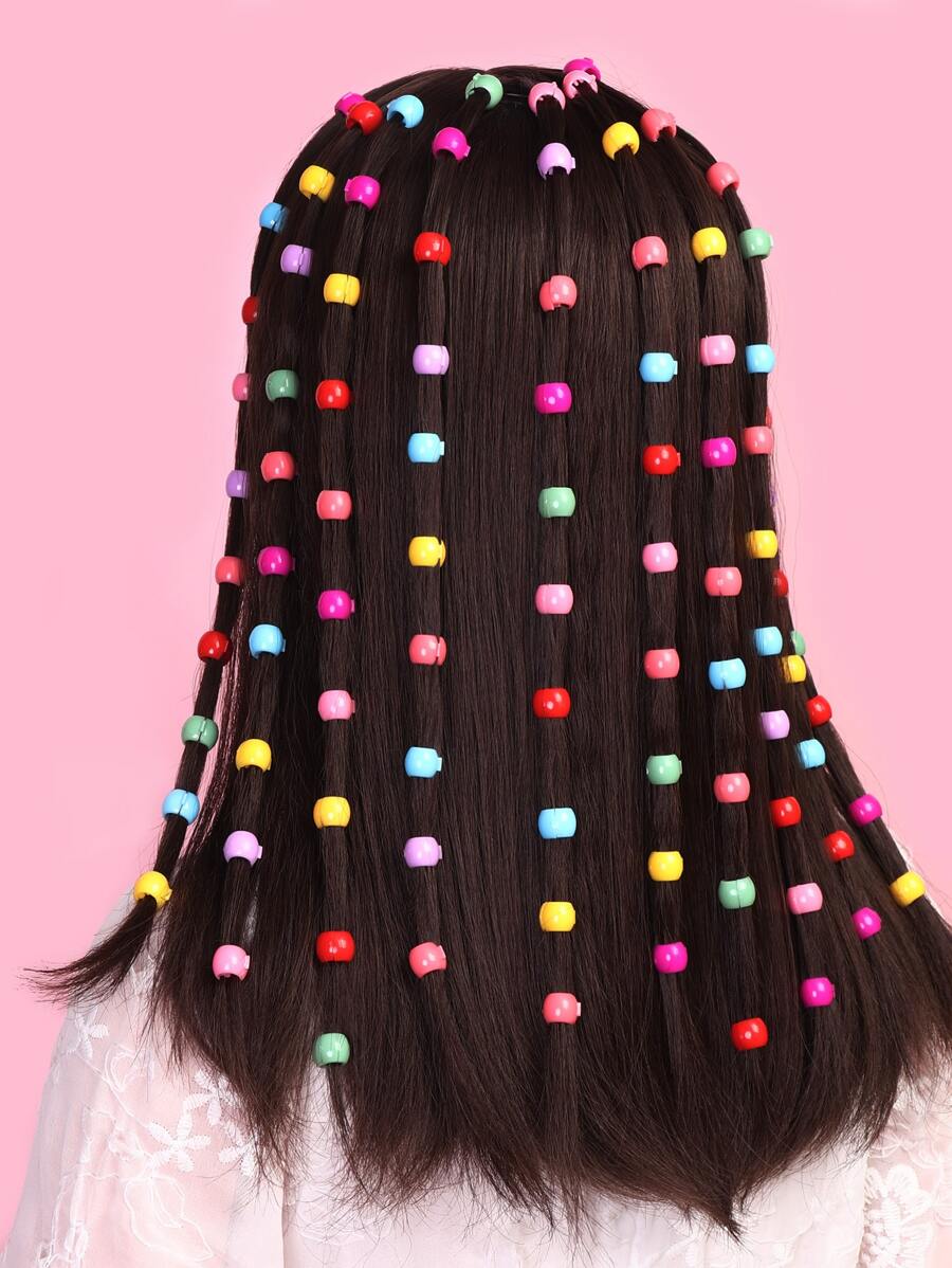 100pcs Baby Colourful Hair Claw - Multicolor - View 1