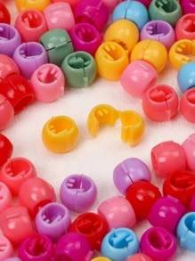 100pcs Baby Colourful Hair Claw - Multicolor - View 4