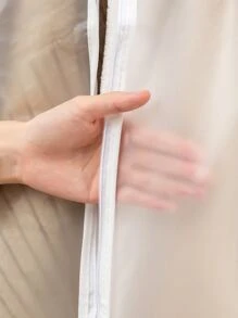 1 pieza Cubierta de polvo de ropa simple - transparente - Ver 5