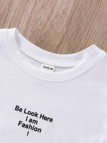 SHEIN Bộ thời trang bé gái Sọc ca rô Nhiều màu Sẵn sàng - Nhiều màu - Xem 7