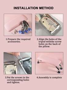 klimonla 1入組美甲手掌枕頭